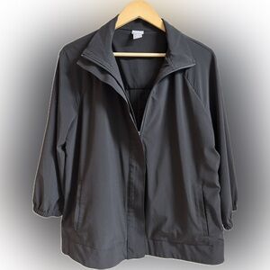 Chico's Zenergy Black UPF Jacket | Large | Black